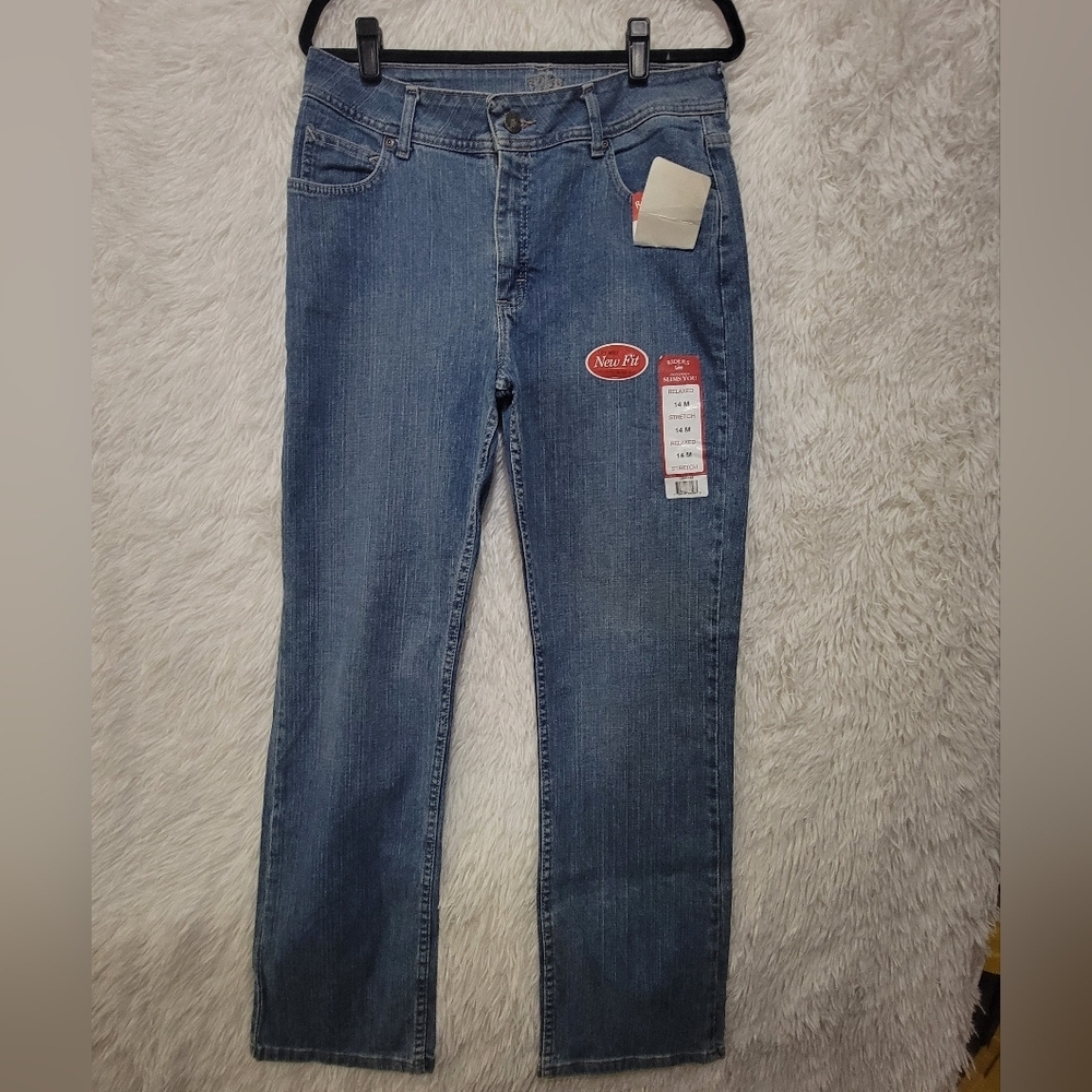 Riders by Lee Women's Classic Blue Straight Leg Jeans